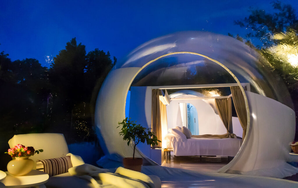 Bubble Luxury Emotion 
bubble room piemonte